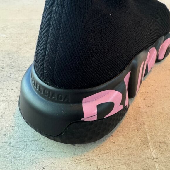 Balenciaga Speed Trainers (EU 39, US 9.5)  Lightly worn, excellent condition. - Picture 7 of 14